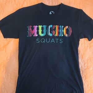 Project X Black T-Shirt Unisex Small Mucho Squats